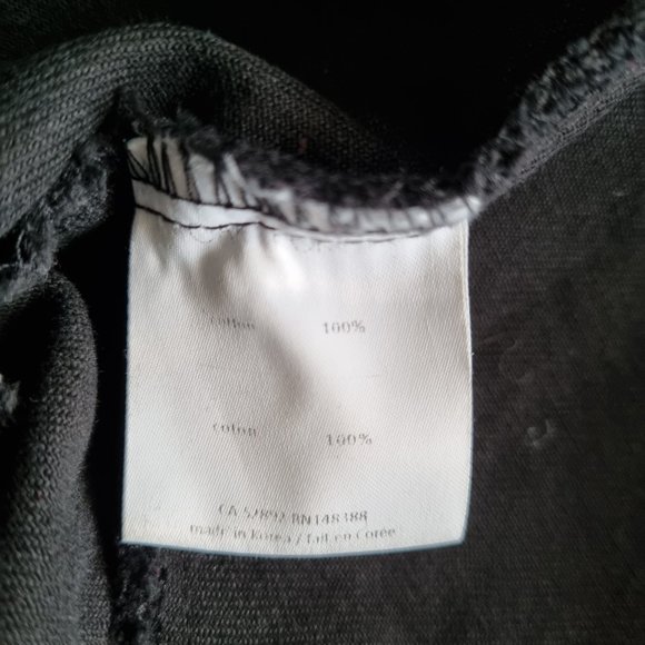 Oak + Fort Pleated Wide Leg Jeans Size M - Picture 5 of 7